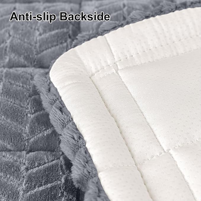 Smiry Couch Cover for Dogs, Non Slip Fuzzy Pet Sofa Covers Washable | Sofa - Image 6