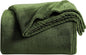KMUSET Super Soft Throw Blanket Premium Silky Flannel Fleece Throw Size Green by COZYBLANKETHappyHomeLife