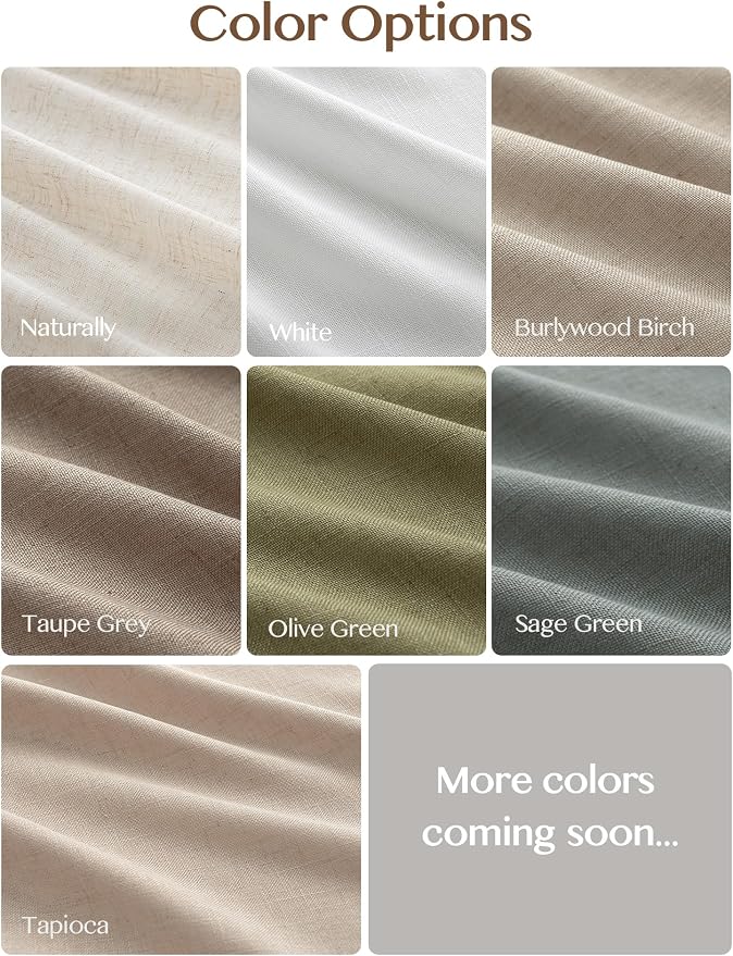 Liz Pinch Pleated Linen Curtains - Image 5