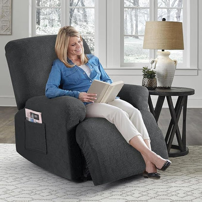 Timeles Recliner Covers Recliner Chair Covers Reclining Couch Covers Sofa - Image 8