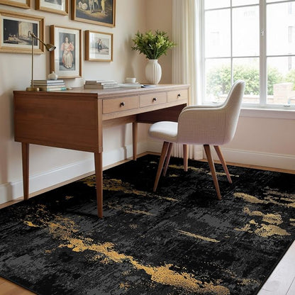 RELEANY Washable 3'x5' Abstract Area Rug - Image 8