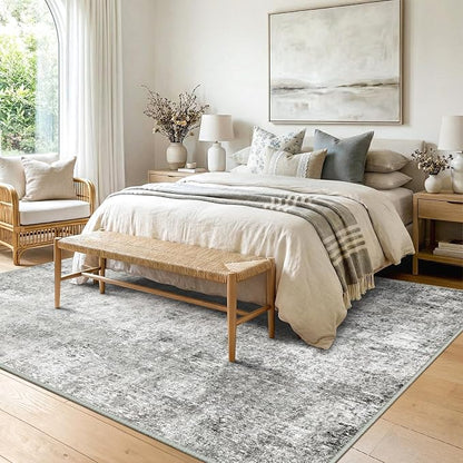 RELEANY Washable 6'x8' Abstract Area Rug - Image 2
