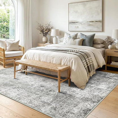 RELEANY Washable 7'x9' Abstract Area Rug - Image 2