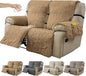 100% Waterproof Loveseat Recliner Cover, 4-Piece Split Reclining Couch Covers by YUEANG