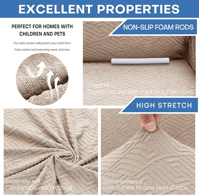 XINEAGE 2026 New 1 Piece Couch Covers - Image 5