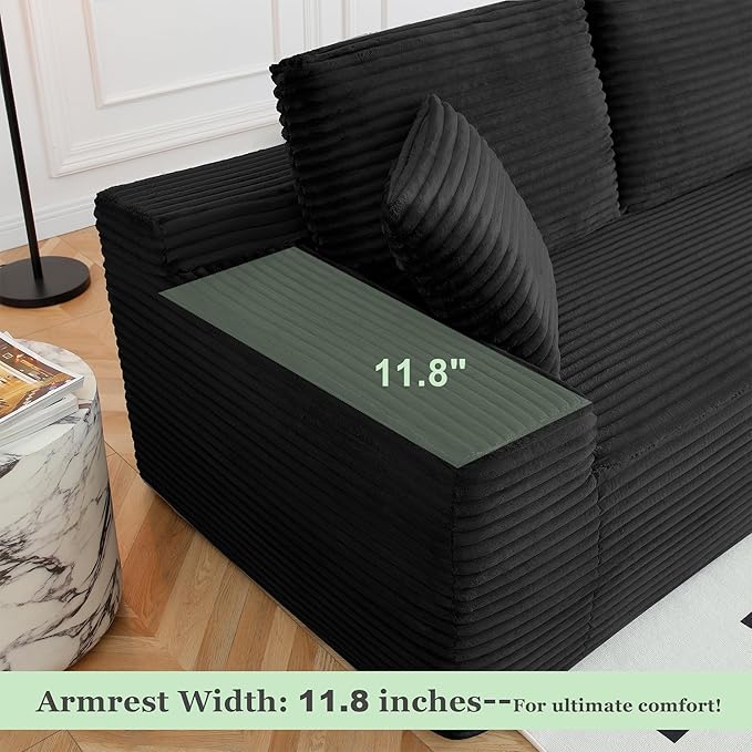 125" Oversized Sectional Couches - Image 4