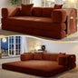 78.8" Convertible Futon Sofa Bed, Corduroy Futon Couch by CUBENTE