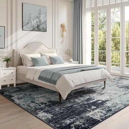 RELEANY Washable 6'x8' Abstract Area Rug - Image 3