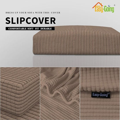 Easy-Going Stretch 1 Piece Oversized Couch Cushion Cover - Image 3