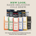 Bizzy Organic Cold Brew Coffee | Dark & Bold Blend | Coarse Ground Coffee | Dark Roast | Micro Sifted | Specialty Grade | 100% Arabica | 1 LB