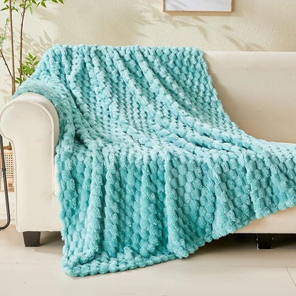 NEWCOSPLAY Fleece Clouds Cozy Throw Blanket - Image 8