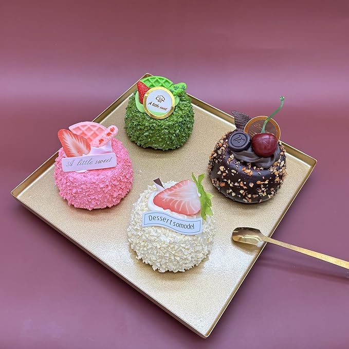 Set of 7 Gold Cake Stands Metal Dessert Display Holder Round 3 Tier Cupcake Stand Serving Tray Platter Cake Pedestal Stand for Party Weddings Birthday Baby Showers Anniversary