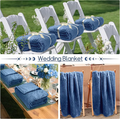 4 Pack Fleece Throw Blankets 50x60 Inches – 270 GSM Ultra Soft Flannel - Image 7