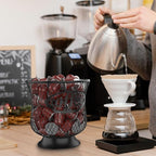 Coffee Pod Holder, Large Capacity K Cup Holder, Nespresso Pods Holder K Cup Organizer for Kitchen Countertop, Coffee Bar Accessories, Pod Holder for Keuring Espresso Capsule Coffee Creamer