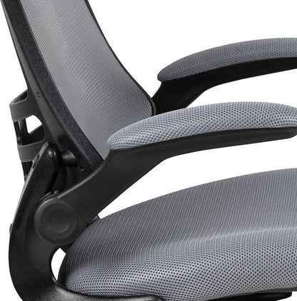 Flash Furniture Kelista Office Chair, Dark Gray Mesh - Image 11