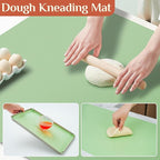 Silicone Baking Mat, 12 IN x 10 FT Free Cutting Baking Sheet,Non-Stick Reusable Dough & Pastry Mat,Non-Slip Silicone Mat Roll for Air Fryer Liner,Freeze Dryer,Oven Baking Pan,Kitchen Counter