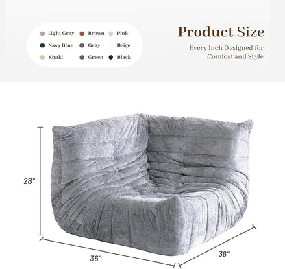 Bean Bag Chair, Memory Foam Bean Bag Chairs - Image 3