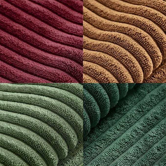 MIULEE Boho Christmas Green Decorative Throw Pillow Covers 20x20 Set of 4 - Image 7
