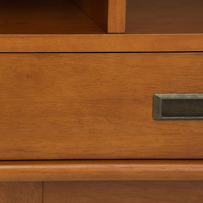 SIMPLIHOME Draper 22 inch Mid-Century Modern 6 Cubbie Bookcase - Image 11