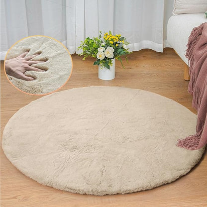 ORINOVA Camel Washable Shag Area Rugs - Image 3
