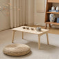 JIKUGO Bamboo Folding Coffee Table No Assembly Required Japanese Floor Table by JIKUGO