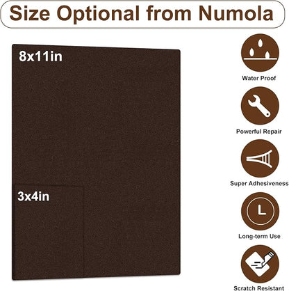Numola Leather Repair Patch 8×11 inch Self-Adhesive Leather Repair Tape - Image 2