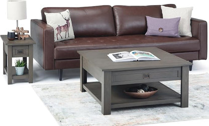SIMPLIHOME Monroe Square Coffee Table - Image 10