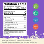 NuNaturals Stevia Syrup, Sugar-Free Sweetener, Plant-Based Sugar Substitute, Zero Calorie, Vanilla Flavor, 16 oz