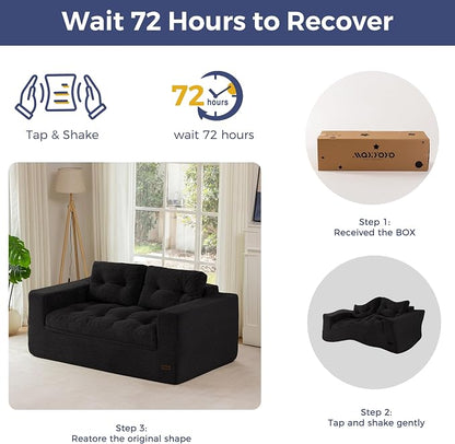 MAXYOYO 63" Loveseat Sofa Couch - Image 8