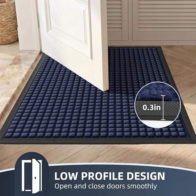 Front Door Mat Outside Entrance, Heavy Duty Waterproof Doormat | 29.5"x17" - Image 7