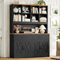 TEENFON 69" Tall Bookshelf and Bookcase, 5 Tier Floor Standing Bookshelves by TEENFON