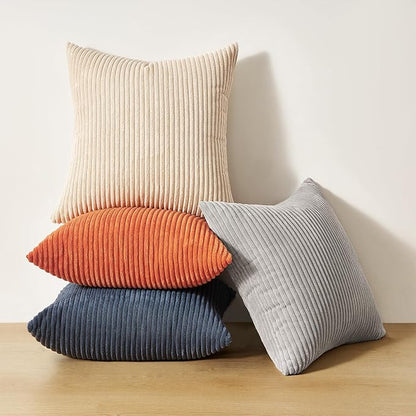 Topfinel Boho Couch Throw Pillows Pack of 4 Decorative 16x16 Inch Velvet Pillow - Image 6