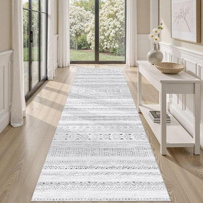 cotiled Hallway 2.6x8 Runner Rugs Washable Boho Moroccan Soft Rug | Solve by COTILED