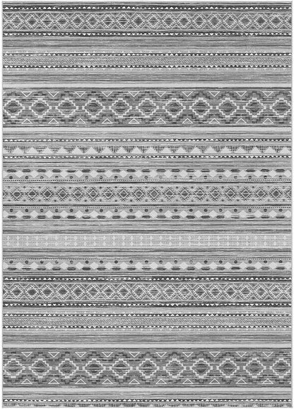 cotiled 10x12 Area Rugs Washable Boho Living Room Rug Beige Grey | Solve Modern - Image 10