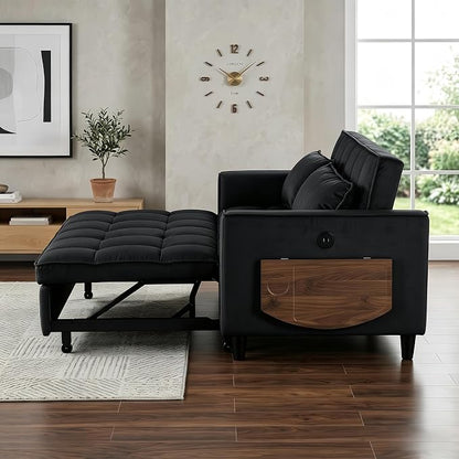 4 in 1 Convertible Sofa Bed, Pull Out Couch - Image 3
