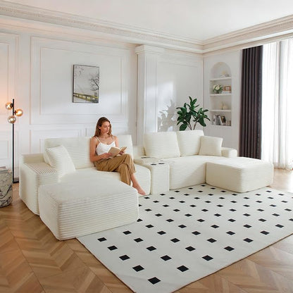 125" Oversized Sectional Couches - Image 7