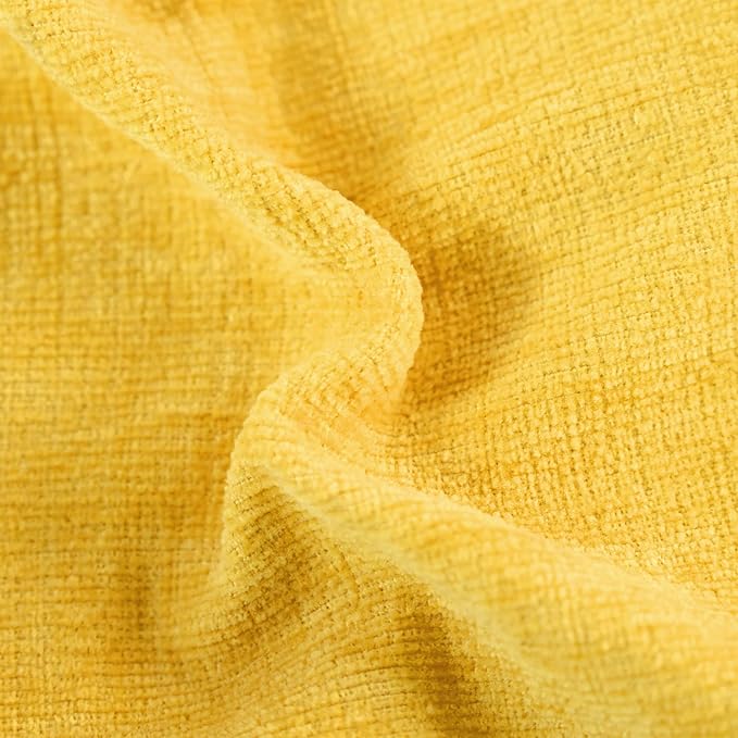 CaliTime Decorative Throw Pillow Covers 22 X 22 Inches Mustard Yellow | Pack of - Image 2