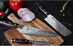 TUO Slicing Knife - Meat Carving Knife Brisket Knife High Carbon Stainless Steel 12-Inch - Meat Knife with G10 Full Tang Handle - Black Hawk-S Knives Including Gift Box