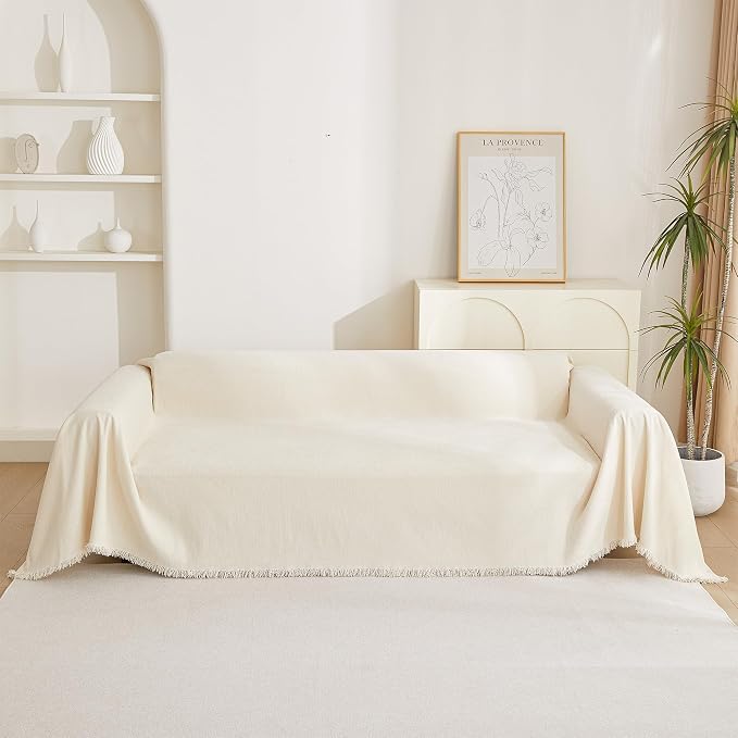 MYSKY HOME Couch Cover 3 Cushion Sofa - Image 8