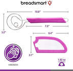 Artisan Bread Whisk and Bench Scraper Duo - Essential Dough Mixer Tools - Sourdough Bread Baking Supplies