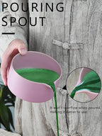 Artcome Matte Pink Matcha Bowl Set with Spout – Handmade Ceramic Chawan, Bamboo Whisk, Whisk Holder, Tea Scoop, and Matcha Manual – Japanese Tea Ceremony Set for Matcha Lovers
