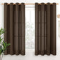YoungsTex Short Linen Curtains 45 Inch Length by YoungsTex