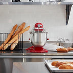 KitchenAid KSMC895ER 8-Quart Commercial Countertop Mixer with Bowl-Guard, 10-Speed, Gear-Driven, Empire Red