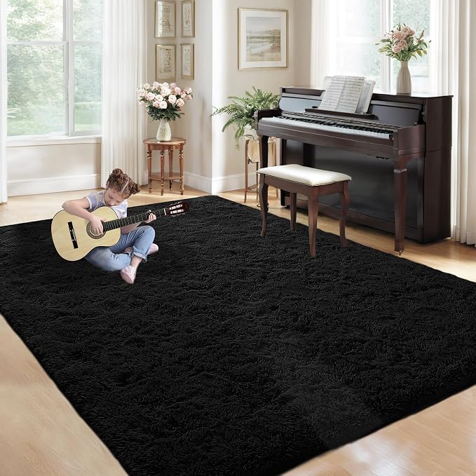 5x8 Area Rug for Living Room: Fluffy Shag Soft Washable Rugs Fuzzy Plush Indoor - Image 7