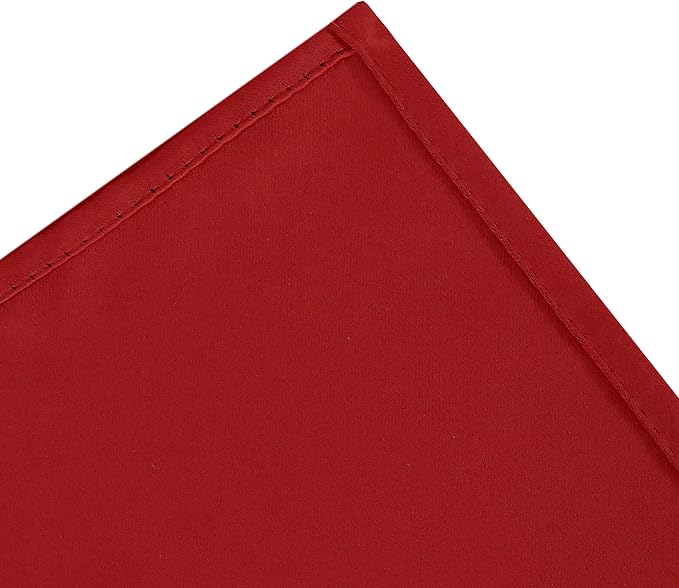 Bright Red Blackout Curtains 52 x 63 Inch Length/Set of 2 Curtain - Image 8