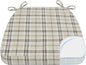 AAAAAcessories D-Shaped Chair Cushions, Machine-Washable Cover by AAAAAcessories
