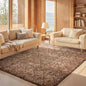 Ophanie Area Rugs for Bedroom Living Room, Color Brown and White, Size 6' x 9' by Ophanie