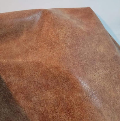NAT Leathers | Soft Faux Leather Upholstery Fabric by The Yard | Synthetic PU - Image 4