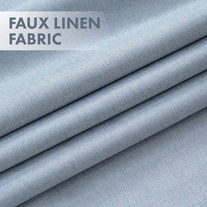MIULEE 100% Blackout Linen Curtains - Image 3