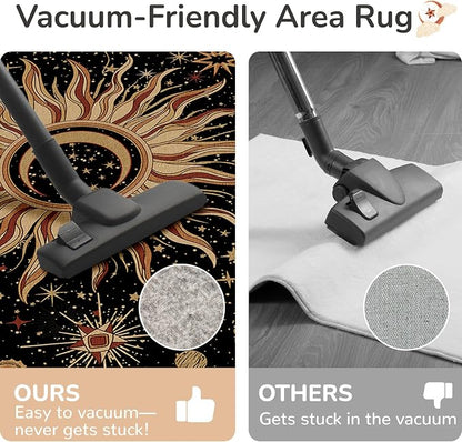 Vacuum-Friendly, 2x10 Washable Area Rug - Image 4